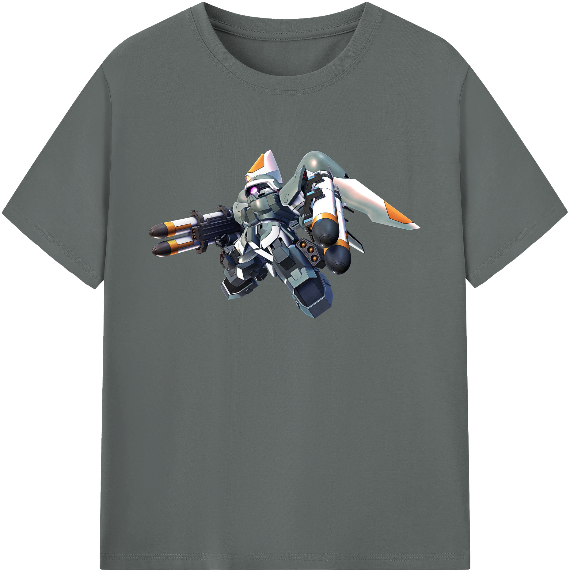 （画像用） 機動戦士ガンダム Mobile Suit Gundam 綿100％ メンズ半袖Tシャツ｜肌触りやわらか＆通気性